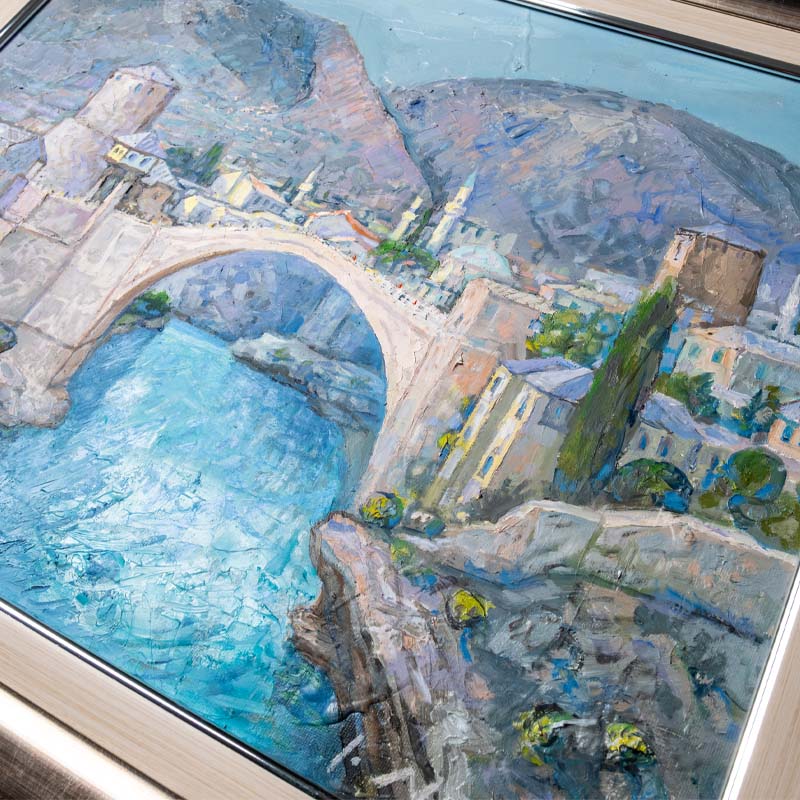 Mostar – Ibrahim Novalić (50×70 cm)