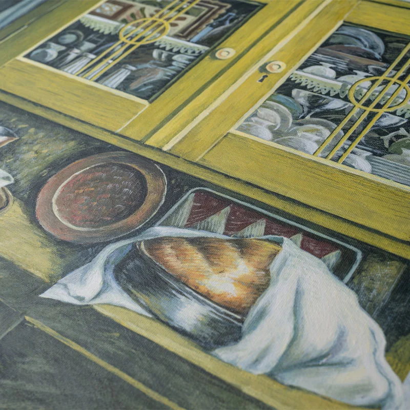 Umjetničko djelo “Stari kredenac”, autora Edina Hasanića